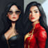create a cartoon as a superhero based on a photo