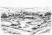 draw landscape sketch, architectural site plan, map