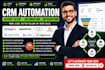 hubspot pipedrive zoho monday follow up boss lofty gohighlevel crm automation