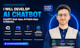 develop ai chatbot developer chatgpt, saas apps, manychat, ai mobile app chatbot