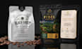 design premium pouch bag packaging with front and back layout