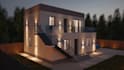 create realistic interior and exterior 3d renders