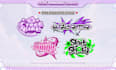 design a y2k logo for streamer or brand