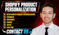 setup shopify product personalization teeinblue customily zakeke zepto etsy pod