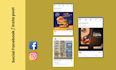 design custom fb, insta, feed grid posts, puzzle and story