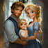 design a disney family portrait