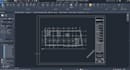 draw, redraw 2d architectural floor plan, blueprint autocad