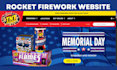 build rocket firework shopify store rocket firework website firework store