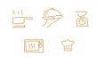 handdraw unique website icons in 24 hours