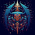 hand paint fantasy logo