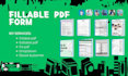 create fillable PDF forms editable interactive fillable pdf form convert word to