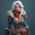 design 3d style cartoon character