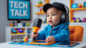 create baby talking podcast, ai baby viral videos