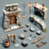 create game props and objects