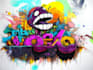 create a hand drawn graffiti and character design