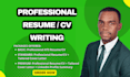 write professional ats friendly resume, CV and cover letter