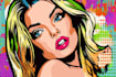 draw pop art portrait in roy lichtenstein style