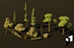 create low poly models