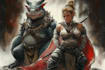 do illustration, dnd concept art and character design