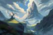 create concept art, fantasy landscapes, background scenes