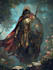 drawing a fantasy, dark fantasy character concept