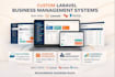 build fully functional laravel custom website