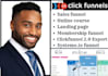 build clickfunnel builderall, systeme io sales funnel, landing page for business