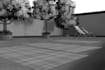 create black and white 2d animation with anime style