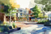 draw architectural sketches for building