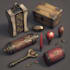 make 2d game assets, props, objects