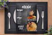 design modern restaurant menu design