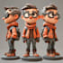 edit create rigging 3d character model mmd model,
