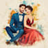 cartoonize your couple portrait