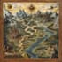 draw your high quality fantasy map illustration arts
