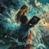 create a stunning fantasy or scifi book cover for you