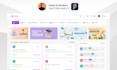 design clean and modern saas web app UI using figma