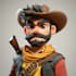 design 3d character and cartoon model in blender