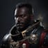 create a warhammer 40k character art with amazing quality