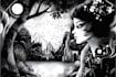 draw black and white illustrations