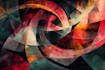 create abstract geometric digital art