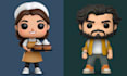 create a custom 3d funko pop, 3d cute, 3d character for printing