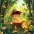create playful children book illustration