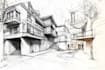 do hand drawn architectural sketches
