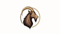 do unique goat head logo design 1 day delivery
