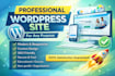 create or redesign a professional wordpress website