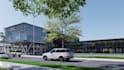 remodel external building, showroom design, 3ds max villa, outdoor render, cgi