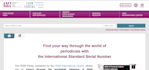 professionally apply your ojs journal for issn