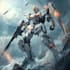 create custom mecha illustration art