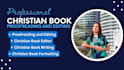 be your christian books editor and proofreader