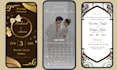 create digital wedding or birthday invitation animations video